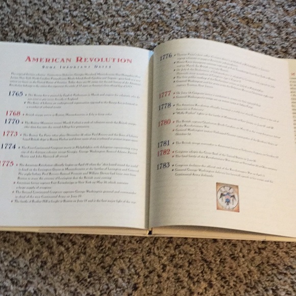 1776 Yankee Doodle America Hard back Book - Picture 6 of 8